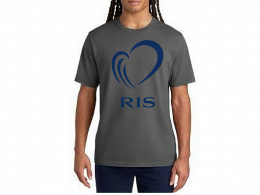 Big Logo - 100% Organic Cotton T - Solid Dark Gray